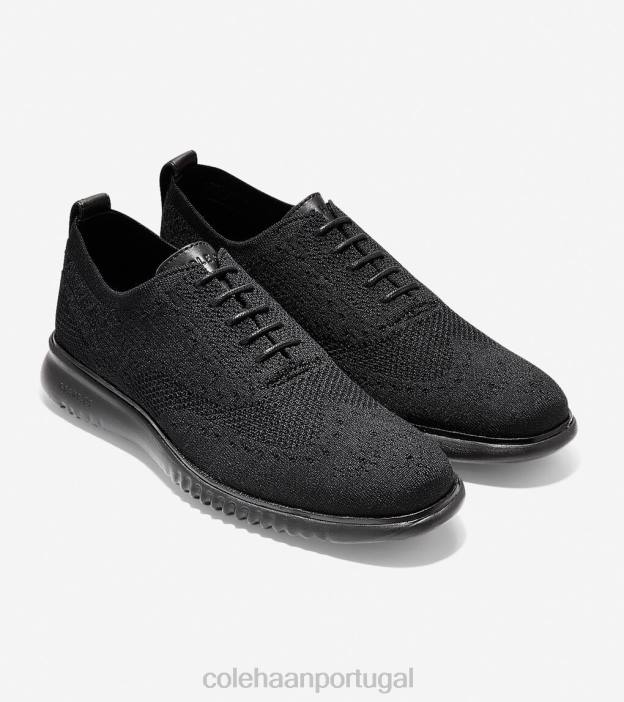 costura preta calçados 8Z8F276 homens Cole Haan 2.zerogrand wingtip oxford - Image 5