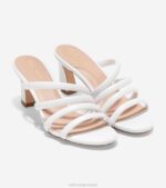 couro branco calçados 8Z8F141 mulheres Cole Haan sandália adela - Image 5