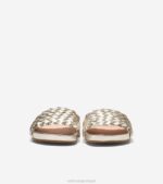 couro dourado macio calçados 8Z8F48 mulheres Cole Haan sandália mojave - Image 2