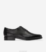 couro preto calçados 8Z8F419 homens Cole Haan Washington Grand Laser Wingtip Oxford