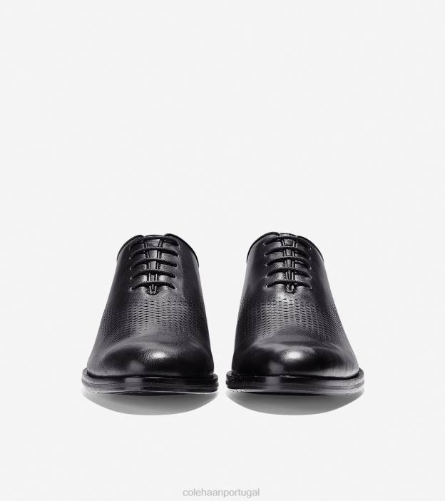 couro preto calçados 8Z8F419 homens Cole Haan Washington Grand Laser Wingtip Oxford - Image 3