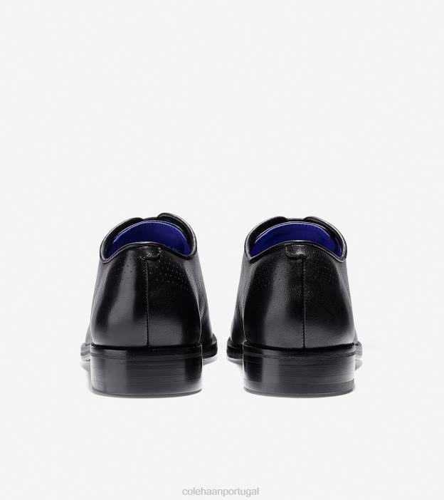 couro preto calçados 8Z8F419 homens Cole Haan Washington Grand Laser Wingtip Oxford - Image 4