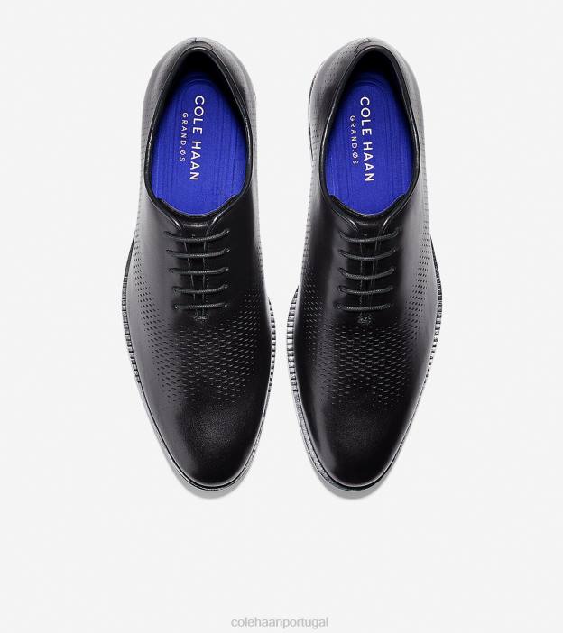couro preto calçados 8Z8F419 homens Cole Haan Washington Grand Laser Wingtip Oxford - Image 5