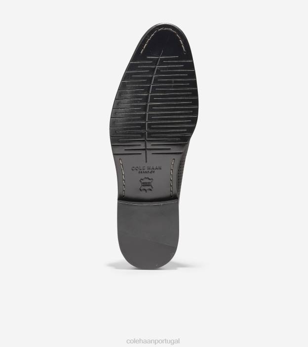 couro preto calçados 8Z8F419 homens Cole Haan Washington Grand Laser Wingtip Oxford - Image 7