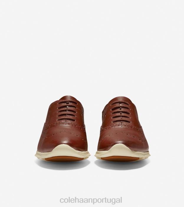 couro woodbury marfim calçados 8Z8F154 mulheres Cole Haan zerogrand ponta de asa oxford - Image 2