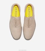 duna nubuck-trufa-marfim calçados 8Z8F394 homens Cole Haan zerogrand ponta de asa oxford - Image 4