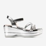 espeto de prata calçados 8Z8F116 mulheres Cole Haan cunha plana de grande ambição addison