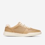 estrela-do-mar bege vachetta-garça calçados 8Z8F342 homens Cole Haan tênis moderno crosscourt grande