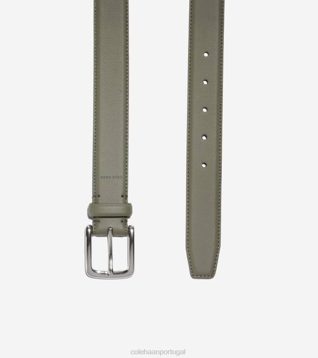 folha de chá acessórios 8Z8F578 homens Cole Haan cinto de vestido de cacto de 32 mm - Image 2