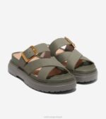 folha de chá nubuck calçados 8Z8F1 mulheres Cole Haan sandália rasteira fraya - Image 6