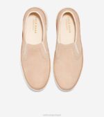 gergelim camurça-marfim-goma calçados 8Z8F238 mulheres Cole Haan tênis slip-on topspin grandpro - Image 4