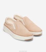 gergelim camurça-marfim-goma calçados 8Z8F238 mulheres Cole Haan tênis slip-on topspin grandpro - Image 5