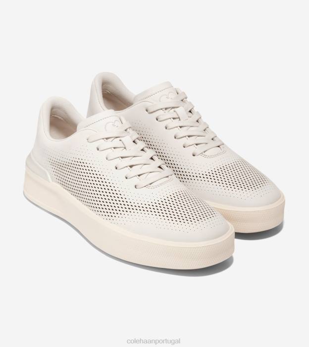 goma de marfim de bétula prateada calçados 8Z8F481 homens Cole Haan sapatilha laser grandpro crew - Image 5