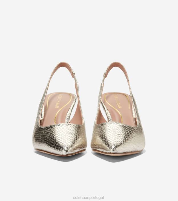 impressão de círculo de ouro calçados 8Z8F151 mulheres Cole Haan bomba sling back vandam - Image 2