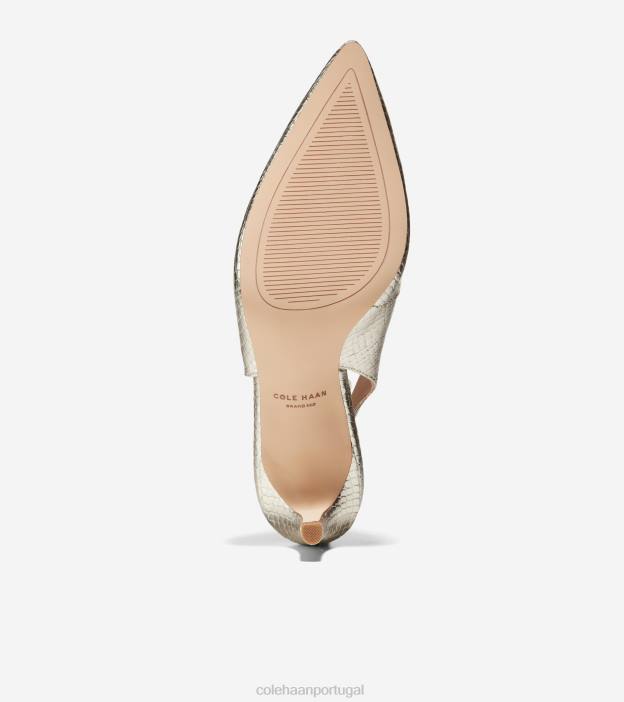 impressão de círculo de ouro calçados 8Z8F151 mulheres Cole Haan bomba sling back vandam - Image 6