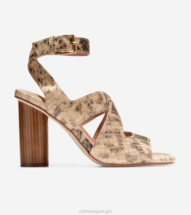 impressao_de_cobra_calcados_8z8f175_mulheres_cole_haan_sandalia_reina_city.jpg impressão de cobra calçados 8Z8F175 mulheres Cole Haan sandália reina city - Image 1