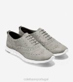 ironstone camurça-óptica branca calçados 8Z8F155 mulheres Cole Haan zerogrand ponta de asa oxford - Image 5