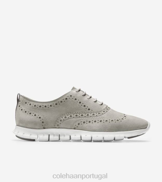 ironstone_camurca_optica_branca_calcados_8z8f155_mulheres_cole_haan_zerogrand_ponta_de_asa_oxford.jpg ironstone camurça-óptica branca calçados 8Z8F155 mulheres Cole Haan zerogrand ponta de asa oxford - Image 1