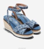 jeans jacquard calçados 8Z8F27 mulheres Cole Haan sandália espadrille cloudfeel - Image 5