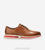 lava derretida bronzeada britânica calçados 8Z8F465 homens Cole Haan originalgrand energy twin oxford