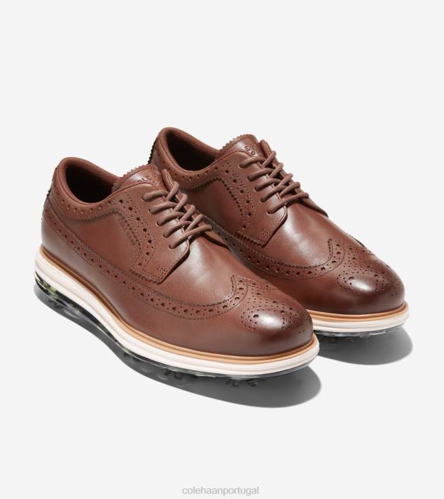 madeira de marfim calçados 8Z8F482 homens Cole Haan sapato de golfe original grand tour - Image 5