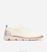 malha marfim-prata peônia stitchlite calçados 8Z8F105 mulheres Cole Haan 4.zerogrand oxford