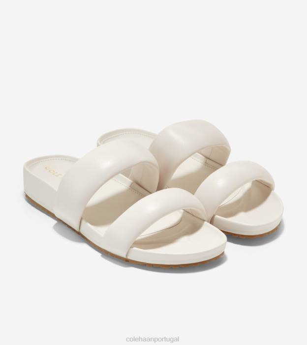 marfim calçados 8Z8F111 mulheres Cole Haan mojave sandália slide banda dupla - Image 6