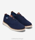 marinho costurado marfim calçados 8Z8F391 homens Cole Haan originalgrand wingtip oxford - Image 9