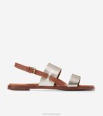 mel de ouro macio calçados 8Z8F81 mulheres Cole Haan sandália flat flynn