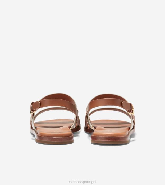 mel de ouro macio calçados 8Z8F81 mulheres Cole Haan sandália flat flynn - Image 4
