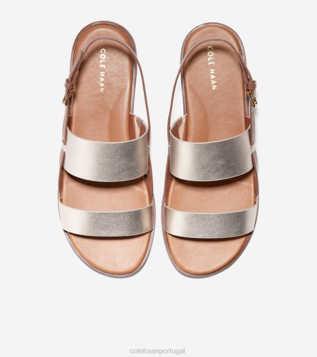 mel de ouro macio calçados 8Z8F81 mulheres Cole Haan sandália flat flynn - Image 5