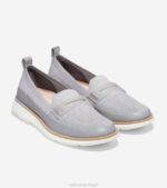microchip-silver-white stitchlite calçados 8Z8F132 mulheres Cole Haan 4. mocassim zerogrand - Image 5