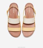 neblina dourada marfim calçados 8Z8F82 mulheres Cole Haan sandália flat flynn - Image 2