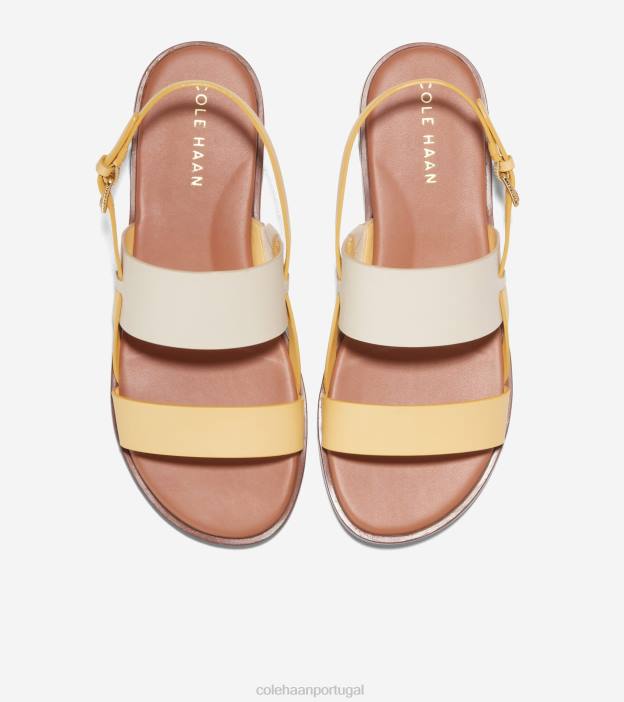 neblina dourada marfim calçados 8Z8F82 mulheres Cole Haan sandália flat flynn - Image 2