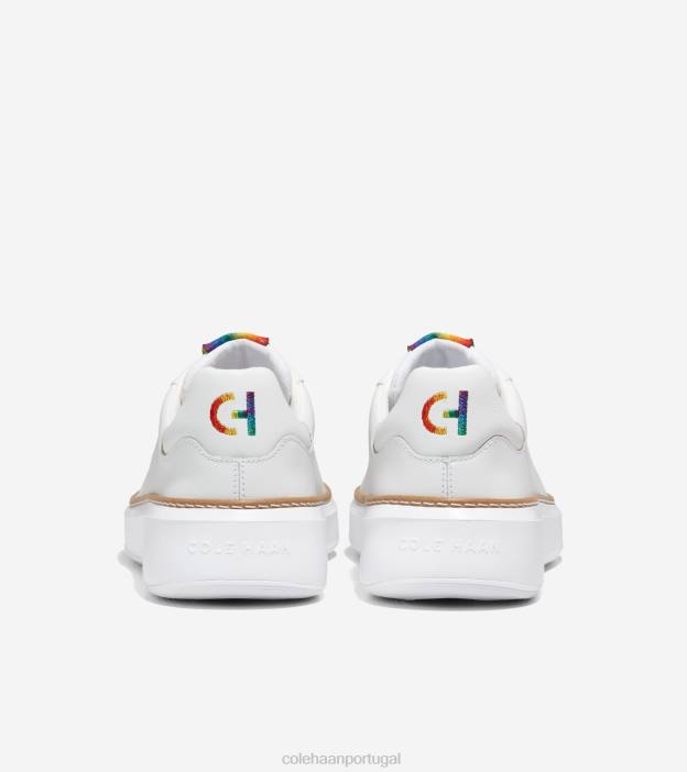 orgulho branco multicolorido calçados 8Z8F22 mulheres Cole Haan tênis grandpro topspin - Image 5