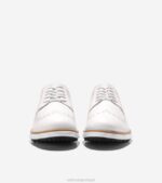 ótico branco natural calçados 8Z8F408 homens Cole Haan sapato de golfe original grande - Image 2