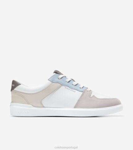 ótico branco-prata bétula-azul-roxo calçados 8Z8F206 mulheres Cole Haan tênis grande crosscourt
