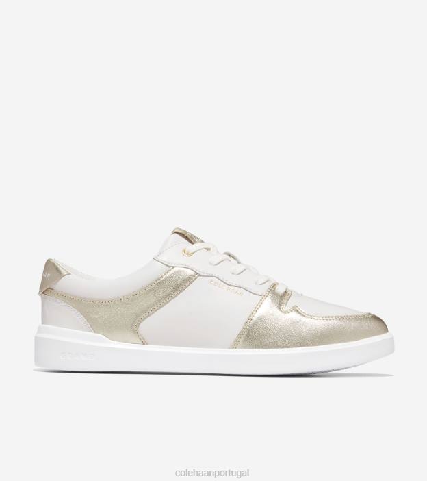ouro_branco_optico_metalico_calcados_8z8f205_mulheres_cole_haan_tenis_moderno_crosscourt_grande.jpg ouro branco óptico metálico calçados 8Z8F205 mulheres Cole Haan tênis moderno crosscourt grande - Image 1