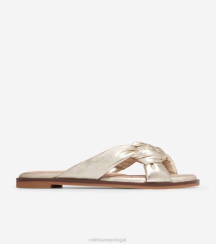 ouro calçados 8Z8F191 mulheres Cole Haan sandália anica lux