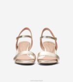 ouro calçados 8Z8F74 mulheres Cole Haan sandália salto bloco josie - Image 2