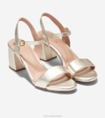 ouro calçados 8Z8F74 mulheres Cole Haan sandália salto bloco josie - Image 5