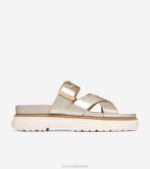 ouro macio calçados 8Z8F3 mulheres Cole Haan sandália rasteira fraya