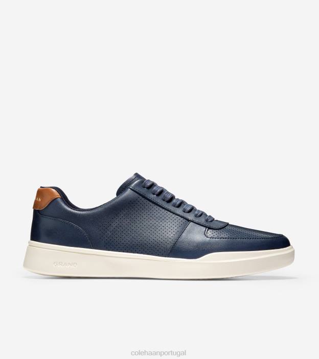 peacoat_perfurado_british_tan_calcados_8z8f346_homens_cole_haan_tenis_moderno_crosscourt_grande.jpg Peacoat Perfurado-British Tan calçados 8Z8F346 homens Cole Haan tênis moderno crosscourt grande - Image 1