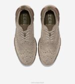 pedra cinza costurada calçados 8Z8F364 homens Cole Haan 4.zerogrand oxford - Image 5