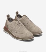 pedra cinza costurada calçados 8Z8F364 homens Cole Haan 4.zerogrand oxford - Image 6