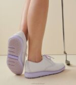 pétala de orquídea de lavanda de prata calçados 8Z8F211 mulheres Cole Haan sapato de golfe originalgrand shortwing - Image 9