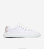 pomba branca ótica calçados 8Z8F37 mulheres Cole Haan Tênis bico fino grandpro rally