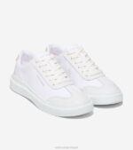 pomba branca ótica calçados 8Z8F37 mulheres Cole Haan Tênis bico fino grandpro rally - Image 5