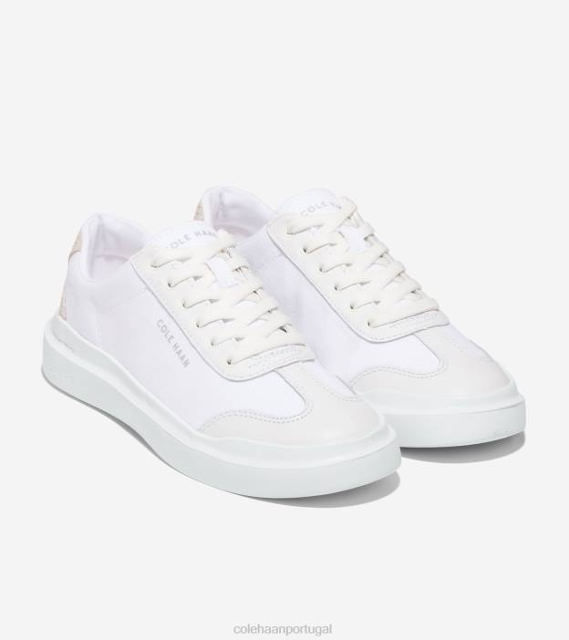 pomba branca ótica calçados 8Z8F37 mulheres Cole Haan Tênis bico fino grandpro rally - Image 5