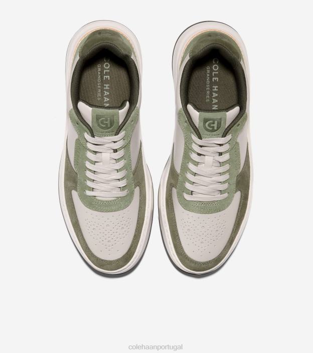 pomba-chá folha-óleo verde-prata bétula calçados 8Z8F311 homens Cole Haan tênis crossover grandpro - Image 4